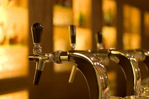Restaurant beer tap line plumbing — commercial food service specialty